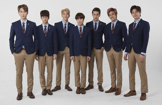 7หนุ่มหล่อ รวมตัวถ่ายโปสเตอร์ ซีรีส์ “Great Men Academy”