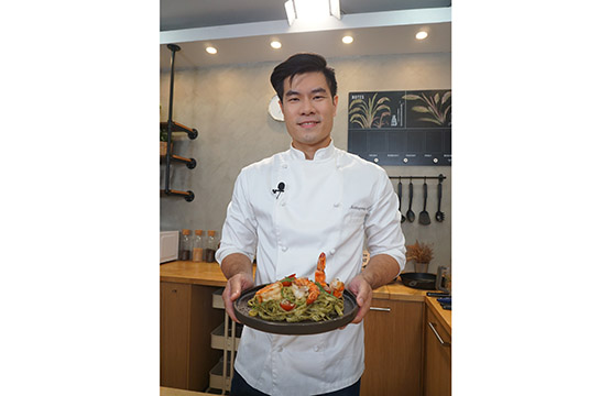 กรีนเวฟชวนเชฟฟาง เสิร์ฟเมนูเด็ดลดไขมันในเลือด   กับ Green Wave Chef’s Table