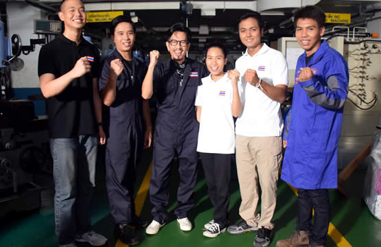 “ แหลม 25Hours”  ได้รับเลือกจากกระทรวงแรงงาน  เป็นตัวแทนร่วมเชิญชวนคนไทย ชม เชียร์ และเป็นเจ้าภาพที่ดี  ในงานแข่งขันฝีมือแรงงานอาเซียน ครั้งที่ 12