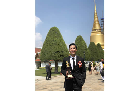 “ป๋อมแป๋ม” ภูมิใจ รับพระราชทานรางวัล “เทพทอง” ครั้งที่ 19  ประเภทวิทยุโทรทัศน์ดีเด่น