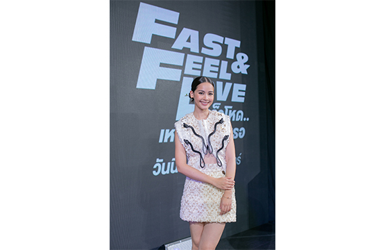  “ญาญ่า” ขอบคุณทุกแรงใจ ผู้ชมทุกคน ที่ชื่นชอบหนัง  “FAST & FEEL LOVE เร็วโหด..เหมือนโกรธเธอ”