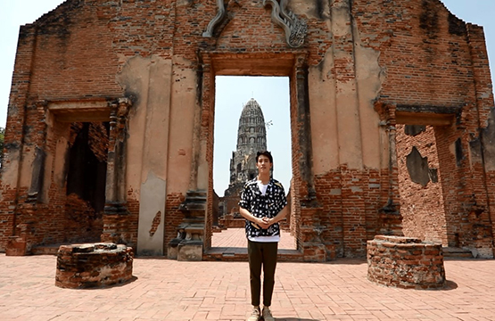 “วิคเตอร์” พาชมสัญลักษณ์ทางประวัติศาสตร์ “พระนครศรีอยุธยา”  ในรายการ “ไทยทึ่ง เรื่องเด็ดเกร็ดเมืองไทย”