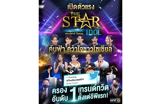 “The Star Idol” เปิดตัวสุดปัง  คว้าใจชาวโซเชียล ติดเทรนด์ทวิตอันดับ1!!